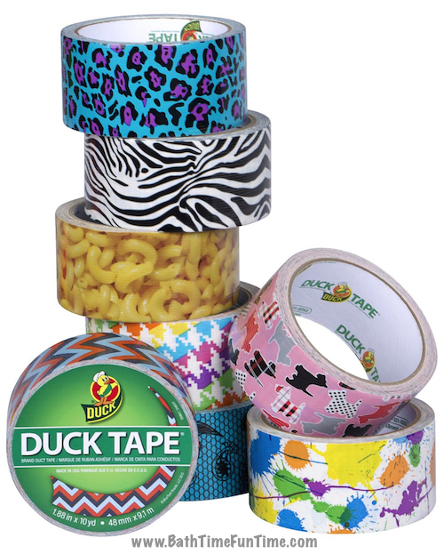 baby shower prize duct tape