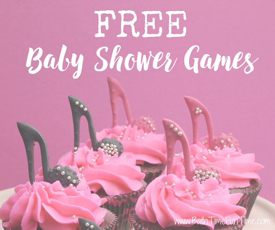 Use our FREE printable baby shower games for your shower! We offer each baby shower game for you to print for a boy, a girl or a gender neutral baby shower. https://www.bathtimefuntime.com/free-baby-shower-games/