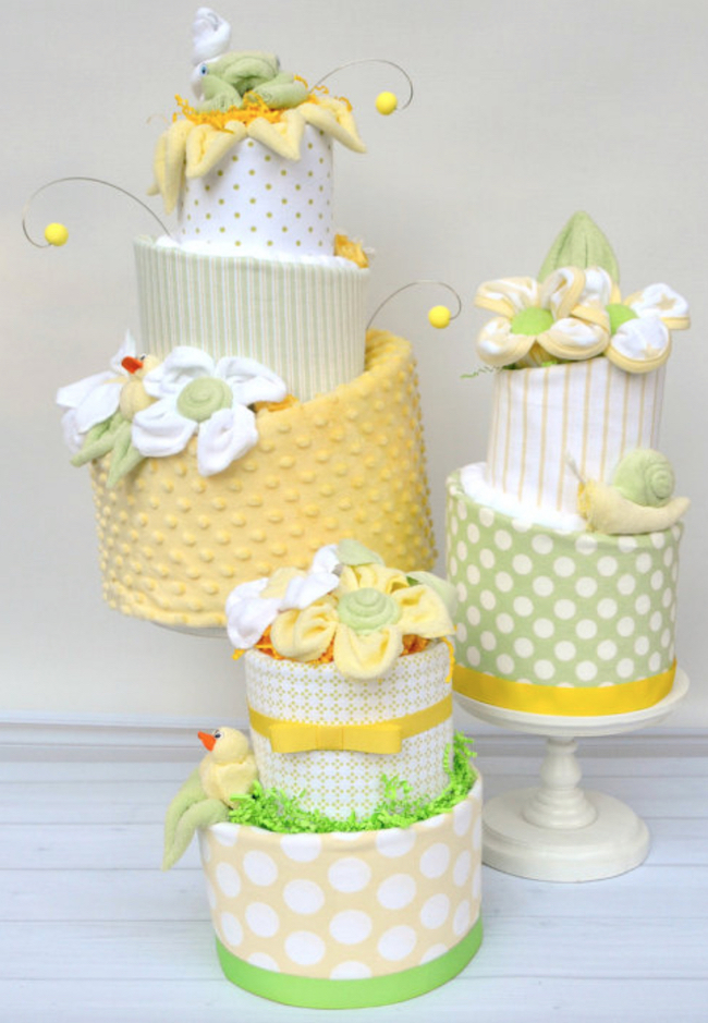 baby shower diaper cake