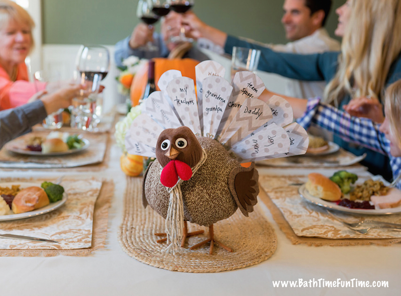 turkey on the table
