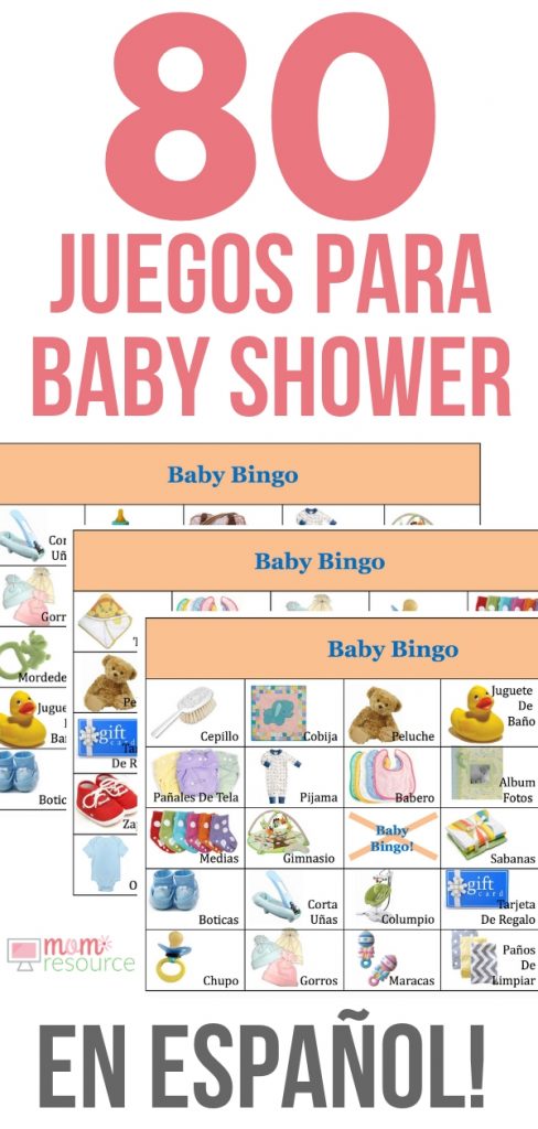 Juegos Para Baby Shower Para Imprimir #JuegosParaBabyShower