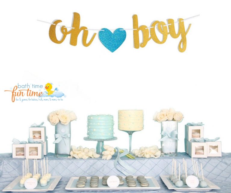 25 Fun Last Minute Baby Shower Ideas For Boys Ideas & Games