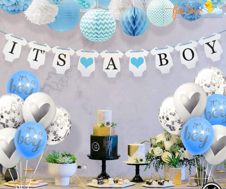 Baby Boy Baby Shower Decorations