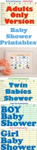 Free printable baby shower games. Whether you need last minute baby shower games or are planning ahead, these printable baby shower games are perfect. All available for immediate download & easy to print & use - even for large baby showers! These FUN baby shower games will keep your party moving - great for ice breakers or just a good laugh. https://www.bathtimefuntime.com/printable-baby-shower-games